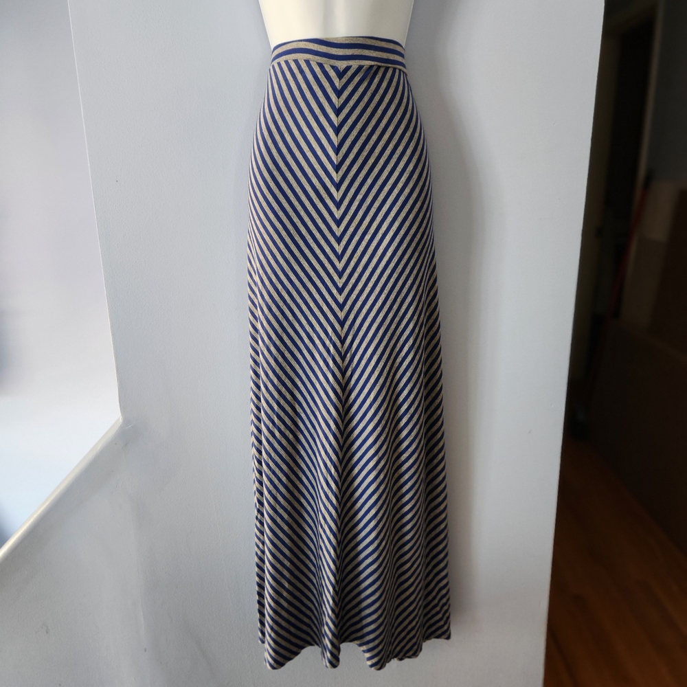 Dalia Striped Maxi Skirt